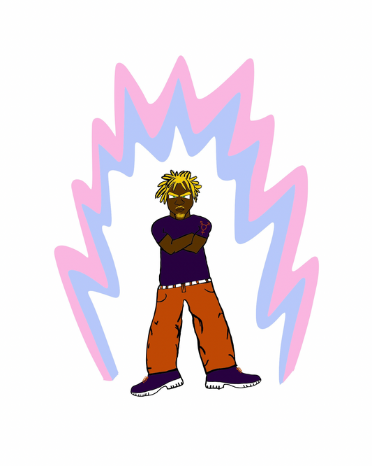 Saiyan Print
